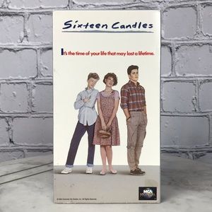 Sixteen Candles It’s The Time Of Your Life That May Last A Lifetime VHS Movie